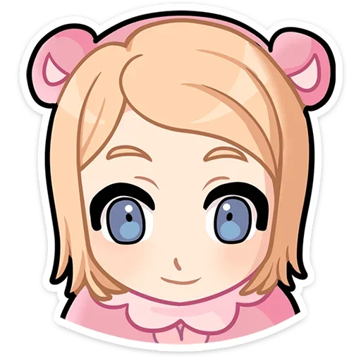 🍰 Стикер «Нана от х» для Telegram