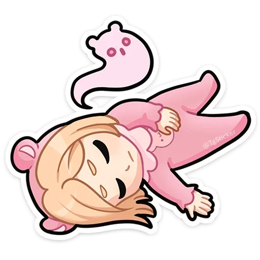 🍰 Стикер «Нана от х» для Telegram