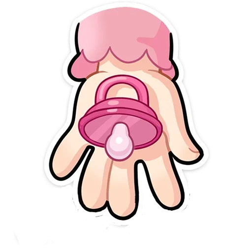 🍰 Стикер «Нана от х» для Telegram