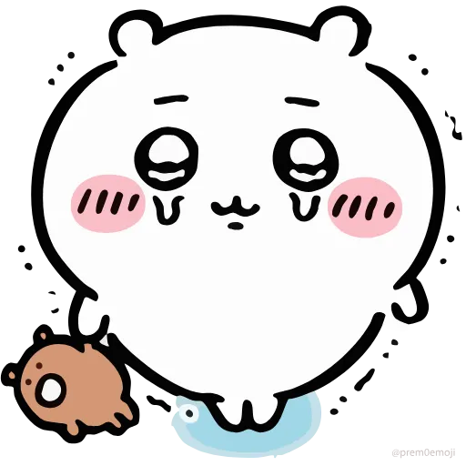 🤩 Эмодзи «Nanka Chiisakute Chiikawa» для Telegram