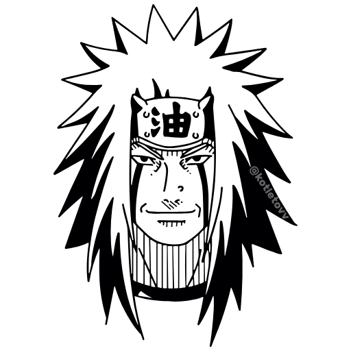 😼 Эмодзи «Naruto» для Telegram