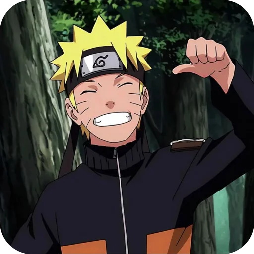 ❤ Стикер «Naruto and Hinata» для Telegram