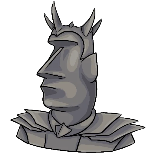 🗿 Стикер «Для жителей Нирна» для Telegram