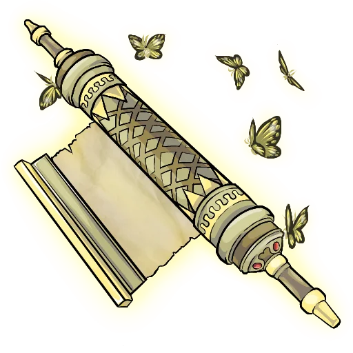 📜 Стикер «Для жителей Нирна» для Telegram
