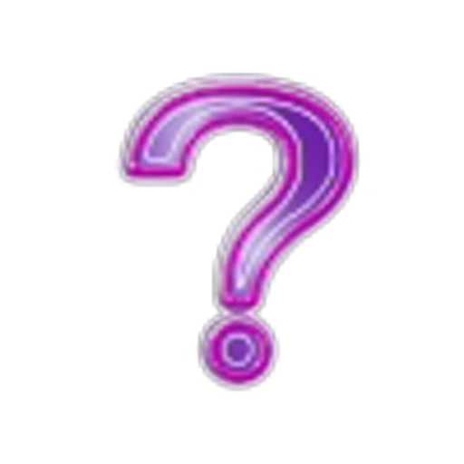 ❓ Эмодзи «Фиолетовые буквы, цифры, иконки, таблички» для Telegram