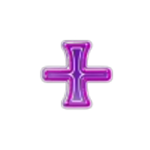 ➕ Эмодзи «Фиолетовые буквы, цифры, иконки, таблички» для Telegram