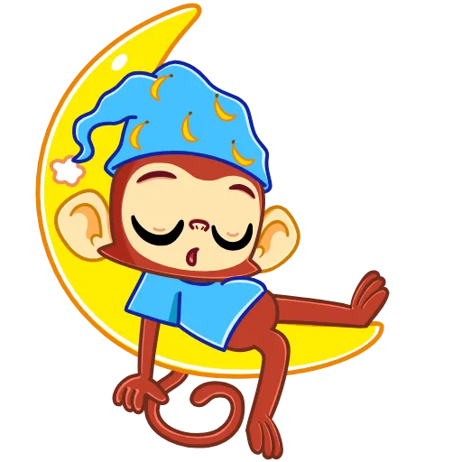 😴 Эмодзи «Monkey» для Telegram