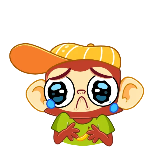 😭 Эмодзи «Monkey» для Telegram