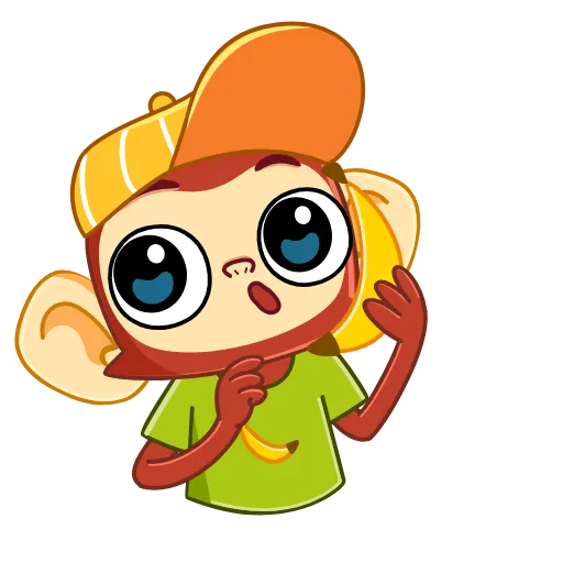 📞 Эмодзи «Monkey» для Telegram