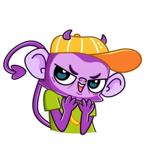 😈 Эмодзи «Monkey» для Telegram