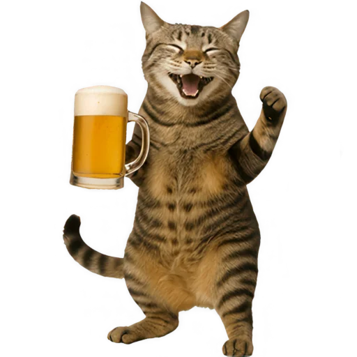 🍺 Стикер «Непослушный к» для Telegram