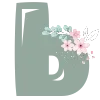 🌺 Эмодзи «Весенние буквы с цветами» для Telegram