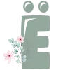 🌺 Эмодзи «Весенние буквы с цветами» для Telegram
