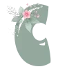 🌺 Эмодзи «Весенние буквы с цветами» для Telegram
