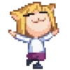 😌 Эмодзи «😐 Neco-Arc emoji (Неко Арк)» для Telegram