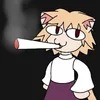 🎩 Эмодзи «😐 Neco-Arc emoji (Неко Арк)» для Telegram
