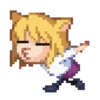 👈 Эмодзи «😐 Neco-Arc emoji (Неко Арк)» для Telegram