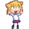 🤠 Эмодзи «😐 Neco-Arc emoji (Неко Арк)» для Telegram