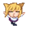 🥰 Эмодзи «😐 Neco-Arc emoji (Неко Арк)» для Telegram