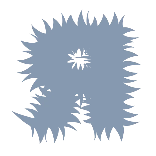 🤩 Эмодзи «Адаптивные буквы с ворсинками, русские и английские» для Telegram