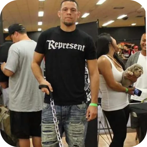 🐶 Стикер «Nate Diaz» для Telegram