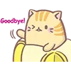 🖖 Эмодзи «Neko Banana Cat» для Telegram
