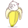 🙏 Эмодзи «Neko Banana Cat» для Telegram