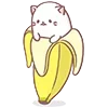🍌 Эмодзи «Neko Banana Cat» для Telegram