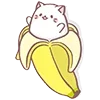 🤗 Эмодзи «Neko Banana Cat» для Telegram