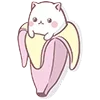 🍌 Эмодзи «Neko Banana Cat» для Telegram