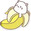 🍌 Эмодзи «Neko Banana Cat» для Telegram