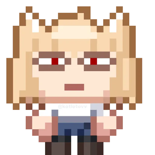 🤨 Эмодзи «Neko Arc&;&;&;» для Telegram