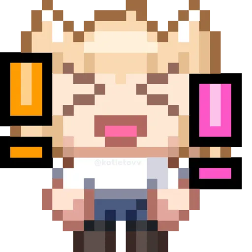 ☝️ Эмодзи «Neko Arc&;&;&;» для Telegram