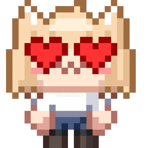 Стикерпак Neko Arc&;&;&; для Telegram