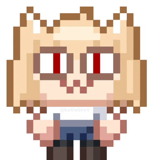 🤔 Эмодзи «Neko Arc&;&;&;» для Telegram