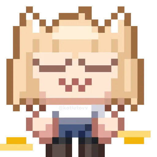 🤭 Эмодзи «Neko Arc&;&;&;» для Telegram