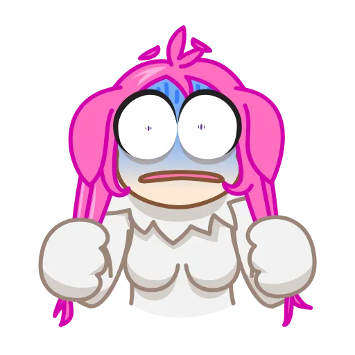 😱 Эмодзи «Neko Waifu» для Telegram