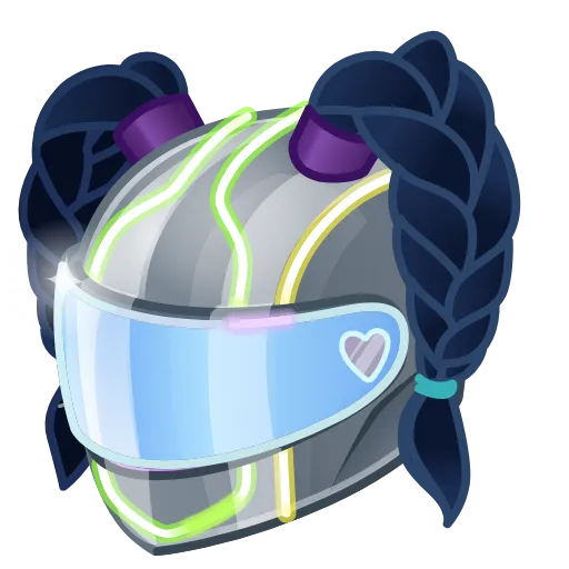 🏍 Эмодзи «Neko Helmet Купить» для Telegram