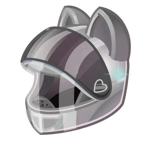 🏍 Эмодзи «Neko Helmet Купить» для Telegram