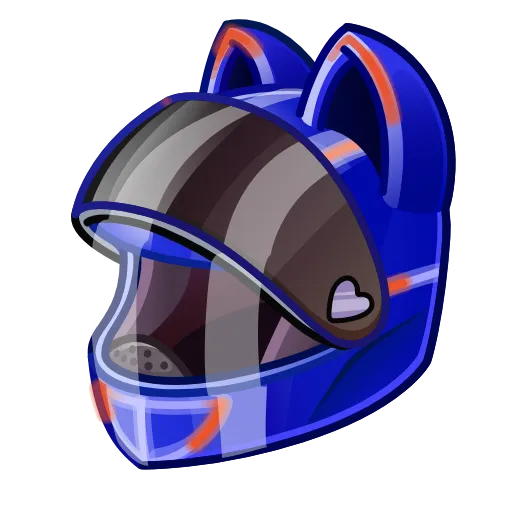 🏍 Эмодзи «Neko Helmet Купить» для Telegram