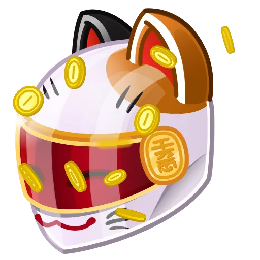 🏍 Эмодзи «Neko Helmet Купить» для Telegram