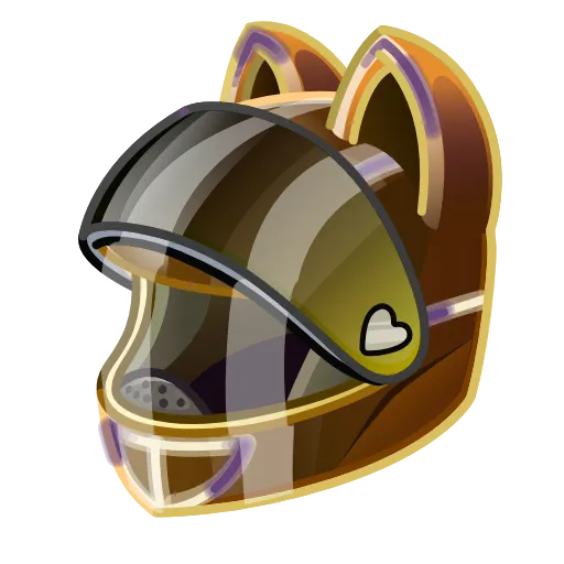 🏍 Эмодзи «Neko Helmet Купить» для Telegram