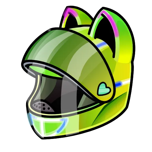 🏍 Эмодзи «Neko Helmet Купить» для Telegram