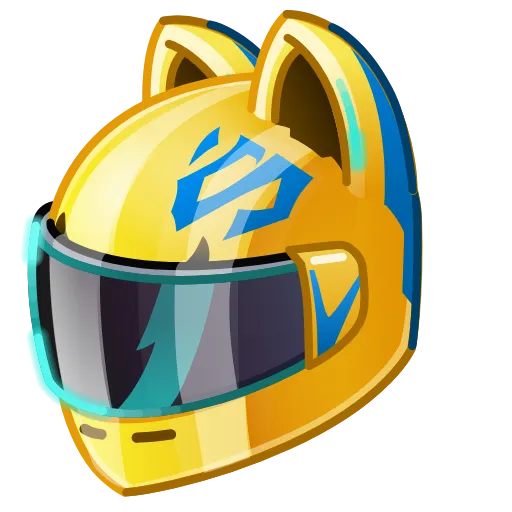 🏍 Эмодзи «Neko Helmet Купить» для Telegram