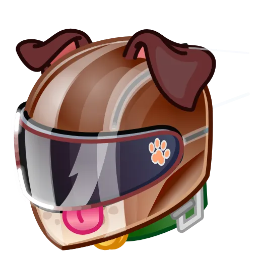 🏍 Эмодзи «Neko Helmet Купить» для Telegram