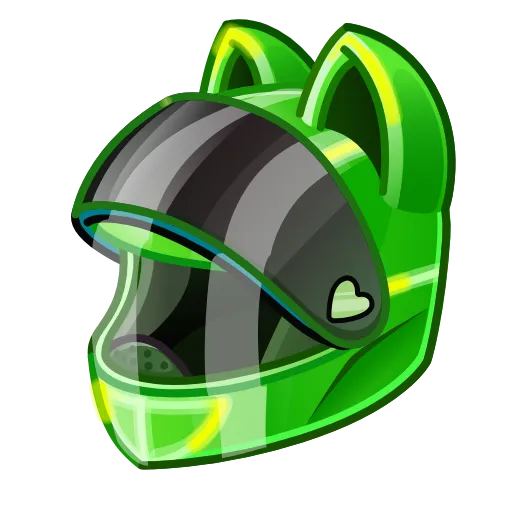 🏍 Эмодзи «Neko Helmet Купить» для Telegram