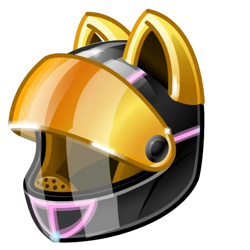 🏍 Эмодзи «Neko Helmet Купить» для Telegram