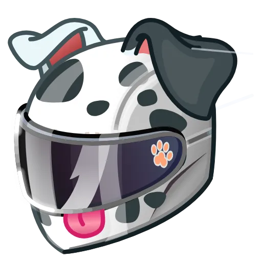 🏍 Эмодзи «Neko Helmet Купить» для Telegram