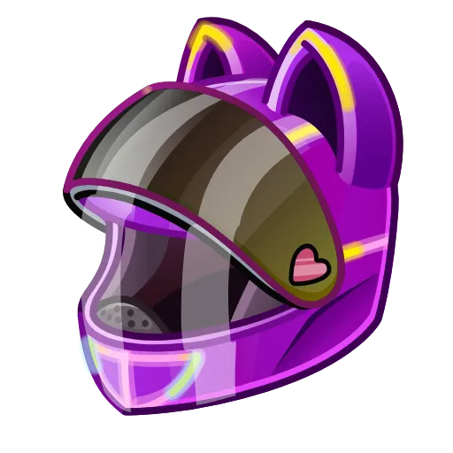 🏍 Эмодзи «Neko Helmet Купить» для Telegram