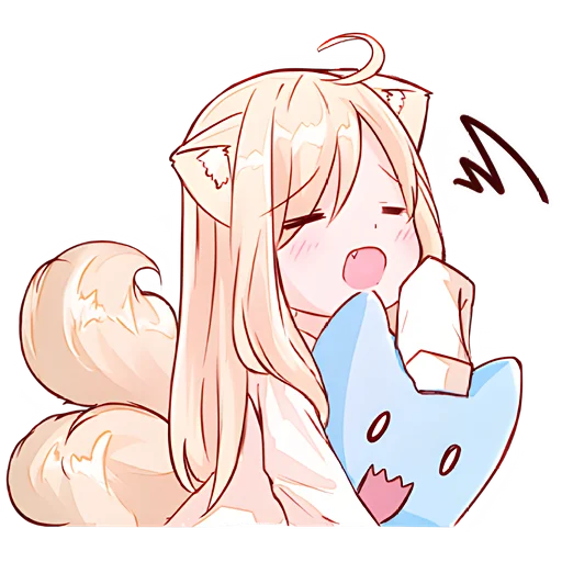 😴 Стикер «Некомия 3» для Telegram